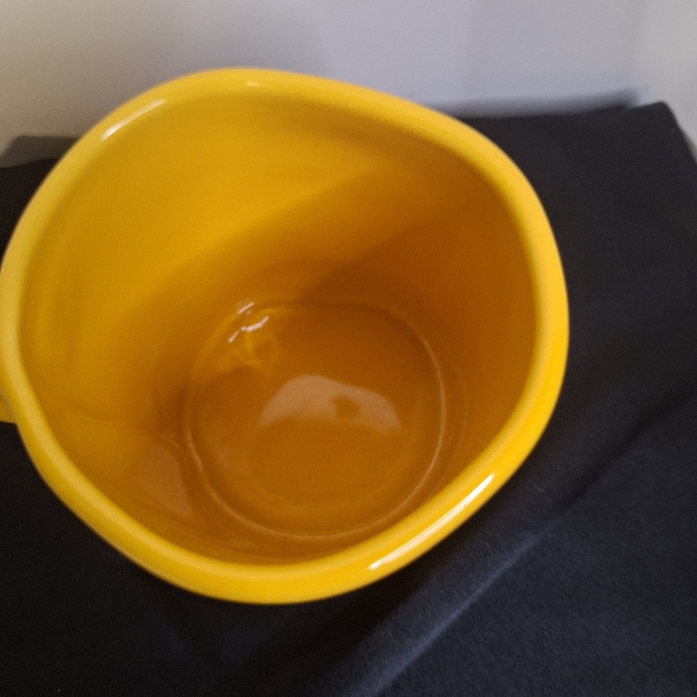Rae Dunn Yellow Ceramic Mugs Artisian Collection - Picture 3 of 5